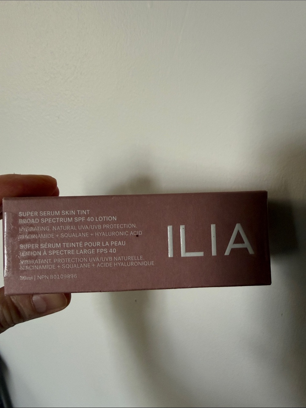 ILIA Super Serum Skin Tint SPF 40 - Rose Mauve Packaging